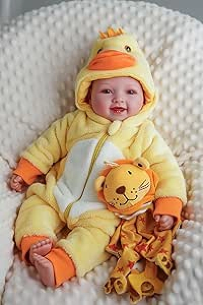 BABESIDE 15" Realistic Baby Doll Set - Lightweight Soft Doll for Toddlers with Accessories