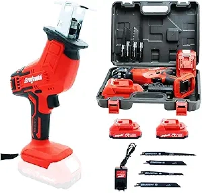21V Cordless Reciprocating Saw Kit - DOGTOOTH Saber Saw with Makita Battery Compatible