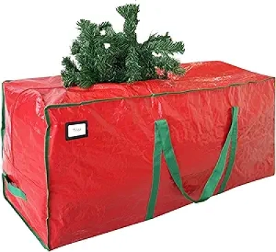 7.5 ft Christmas Tree Storage Bag - Heavy Duty Artificial Xmas Holiday Tree Tote with Reinforced Handles