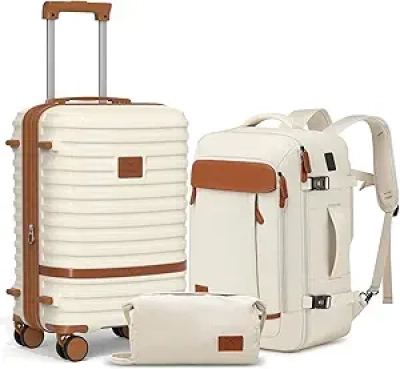 Joyway Expandable Carry-On Luggage Set - TSA Approved 20" Hard Shell Suitcase