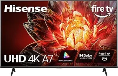 Hisense 50" 4K Smart Fire TV 2025 - Dolby Vision, Alexa Voice Remote