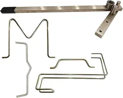 Professional Manual Bending Tool - Steel Rod & Rebar Bender for Workbench