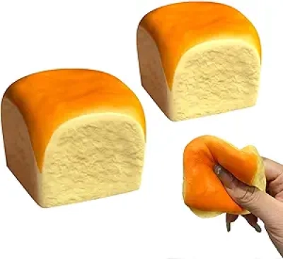 Slow Rising Squishy Stress Relief Toys for ADHD - Hawaiian Rolls Fidget Toys 2PC