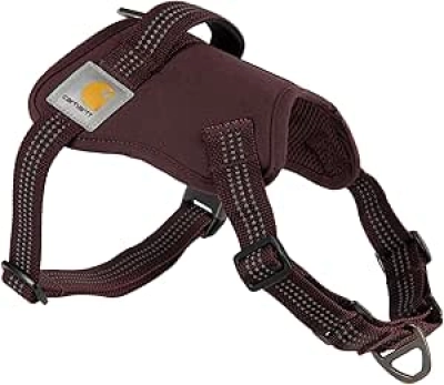 Carhartt Nylon Duck No Pull Dog Harness - Adjustable Medium with Reflective Accents