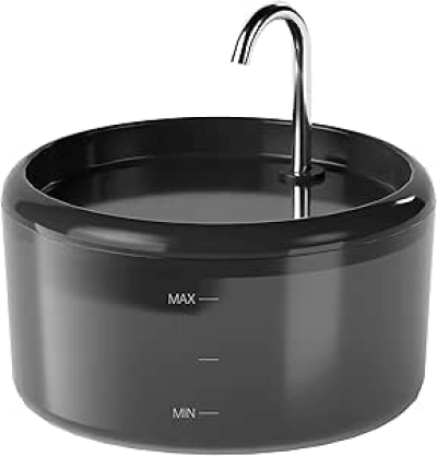 Quiet 80oz Cat Water Fountain with Multi-Stage Filters - Automatic Pet Waterer for Indoor Cats
