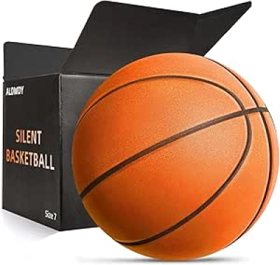 Silent Basketball Size 7 | Quiet Indoor Training Ball with Pro PU Foam