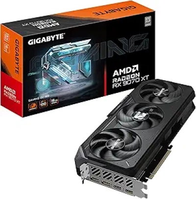 GIGABYTE Radeon RX 9070 XT 16GB Gaming OC - PCIe 5.0 Graphics Card