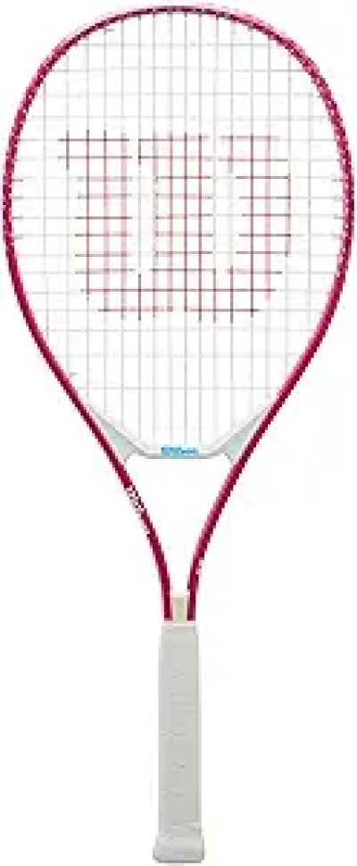 Wilson Ultra Power 25" Junior Tennis Racket - Pink/White/Blue
