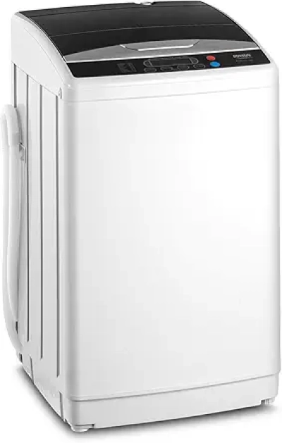 ROVSUN 25LBS Portable Washing Machine - Full-Automatic Washer & Spin Dryer Combo