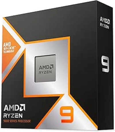 AMD Ryzen 9 9950X3D 16-Core Processor - 5.7GHz Gaming & Content Creation CPU