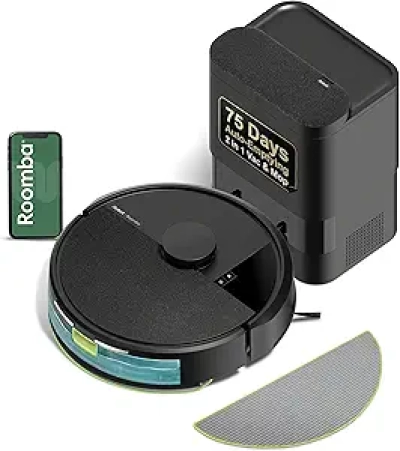 iRobot Roomba 105 Combo Robot Vacuum & Mop with AutoEmpty Dock - 75 Days Hands-Free