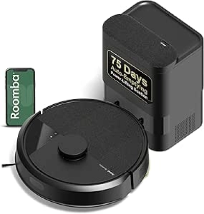 iRobot Roomba 105 Vac Robot Vacuum with AutoEmpty Dock - 75 Days Hands-Free Cleaning