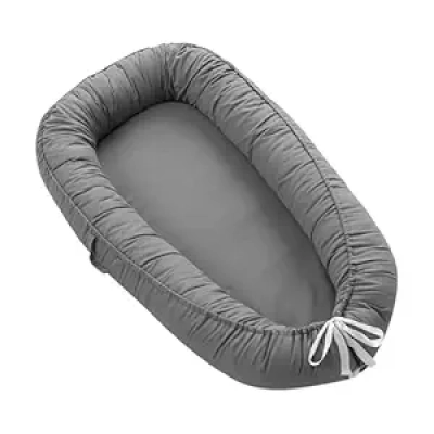 Organic Cotton Baby Lounger Cover | Certified Safe Newborn Nest for 0-24 Months