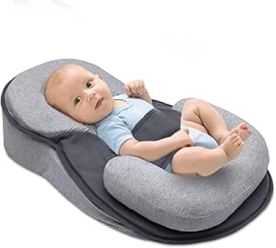 Baby Lounger Pillow for Infant Support - Reflux & Feeding Cushion