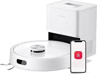 Roborock Q7 Max+ Robot Vacuum & Mop - 10000Pa Suction, 7-Week Self-Empty, Pet Hair
