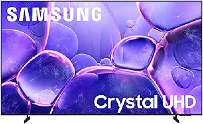 Samsung 85-Inch 4K Crystal UHD Smart TV U8000F 2025 - Free Content, Knox Security