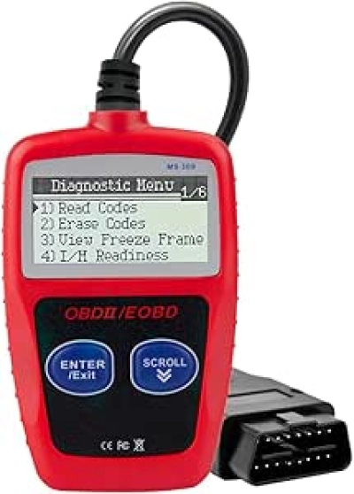 MS309 OBD2 Scanner - Professional Diagnostic Tool & Check Engine Code Reader