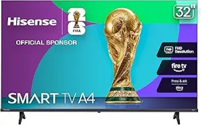Hisense 32-Inch A4 Series FHD Smart Fire TV 2025 | 1080p with DTS Virtual:X & Alexa