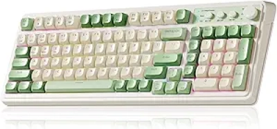 AULA S99 Wireless Gaming Keyboard - RGB Backlit Tri-Mode Mechanical Keyboard with Macro Keys