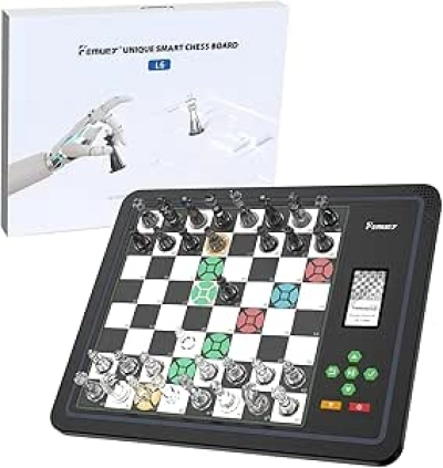 Electronic Chess Set with LED Lights & AI - Perfect for Kids & Adults