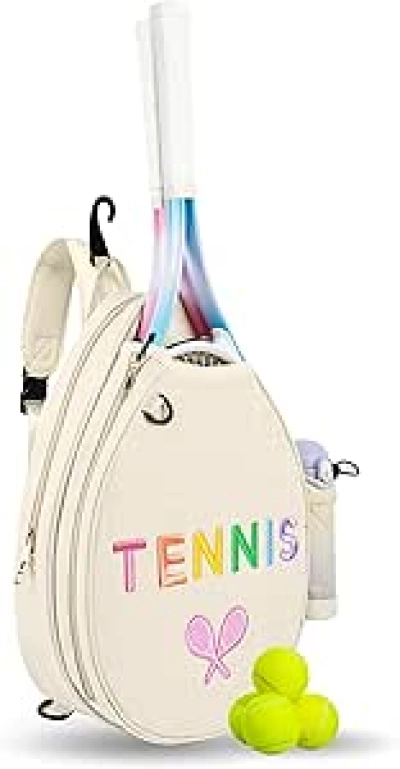 Women's Tennis Bag Crossbody Backpack - Water Resistant Pickleball & Racket Bag