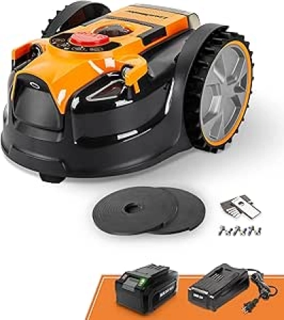 LawnMaster OcuMow VBRM601YCM MAX Robot Lawn Mower | Perimeter Wire Free