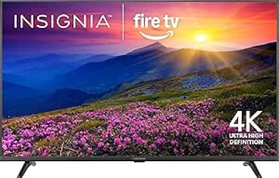 Insignia 43" 4K Smart Fire TV - HDR, Alexa Voice Remote & Free Streaming