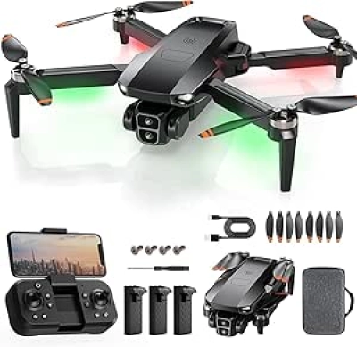 4K Camera Drone for Adults & Kids | 60 Min Flight | No FAA Registration