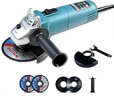 7.5 Amp 4.5 inch Angle Grinder 1200W - Metal Cutting & Polishing Power Tool