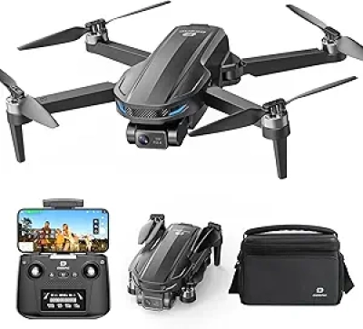 DEERC D65 4K Drone Under 249g | GPS Foldable Quadcopter with 2-Axis Gimbal & EIS