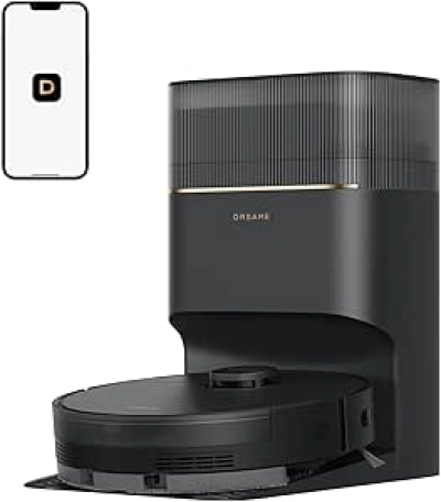 DREAME D20 Pro Plus Robot Vacuum - 13000Pa Suction, Self-Emptying, Pet Hair & Mop