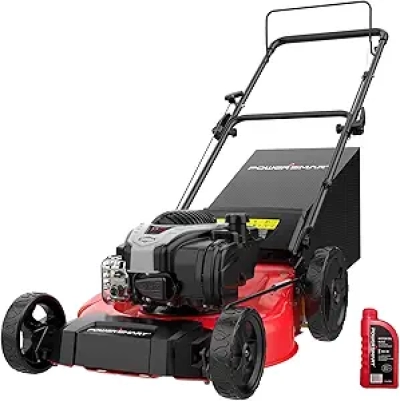 PowerSmart 21-Inch Gas Lawn Mower - 140cc Briggs & Stratton Engine
