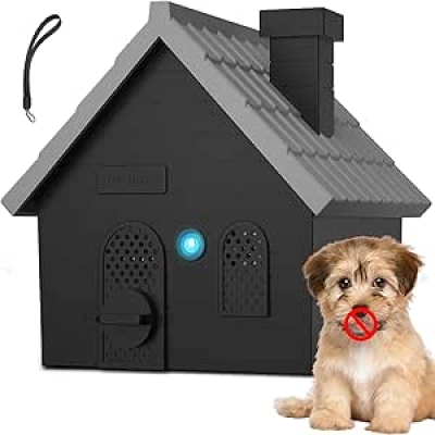 Ultrasonic Dog Barking Control Device | 50 Ft Anti-Bark Deterrent with 4 Modes