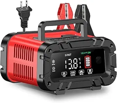 E-FAST 20A Smart Battery Charger 12V/24V - LiFePO4, Lead Acid & AGM Auto Maintainer