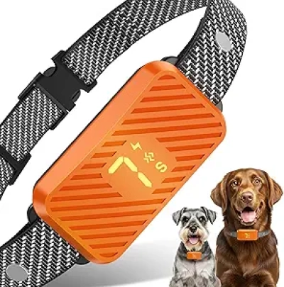 Smart AI Bark Collar for Dogs | 7-Level Sensitivity, Waterproof & Rechargeable