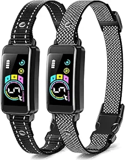 Smart Dog Bark Collar 2 Pack - AI Anti Barking Device for Small Medium Large Dogs