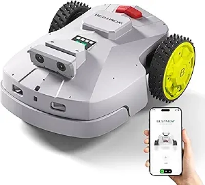 Robot Lawn Mower 1.5 Acre | Self-Charging, RTK GPS, App Control & Anti-Theft