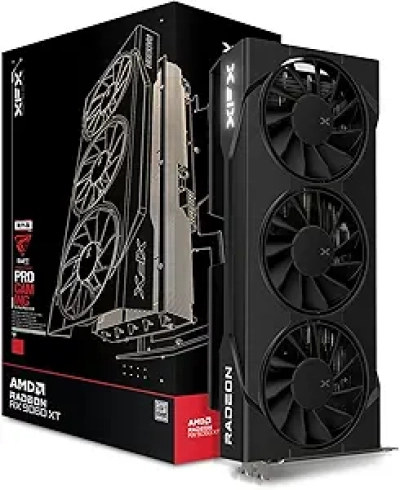 XFX Swift RX 9060 XT 16GB GDDR6 Gaming GPU - Triple Fan OC Edition