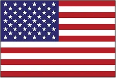 American Flag Refrigerator Magnet 2x3 Inches | Made in USA