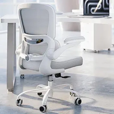 TRALT Ergonomic Office Chair with Lumbar Support - Mesh Desk Chair for Home & Gaming