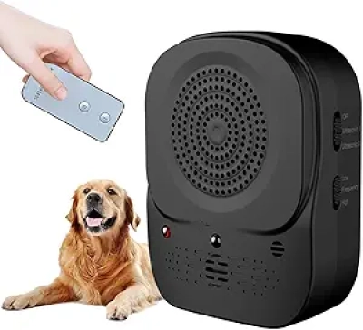 Anti Barking Device with 4 Ultrasonic Modes | Remote Control Dog Bark Deterrent