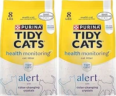Purina Tidy Cats Health Monitoring Cat Litter - 8lb (Pack of 2)