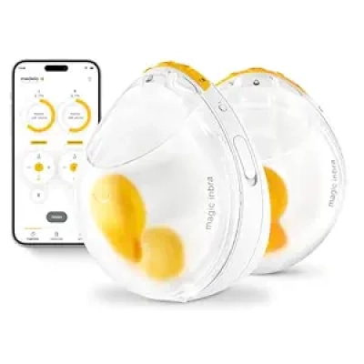 Medela Magic InBra Hands-Free Breast Pump | Hospital-Grade with FluidFeel Technology