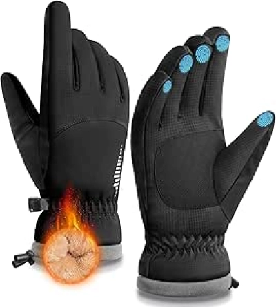 SIMARI Winter Waterproof Gloves for Women & Men | Touchscreen Thermal Gloves