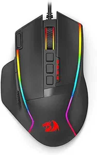 Redragon Gaming Mouse 26,000 DPI - Wired Ergonomic Mouse with Programmable RGB