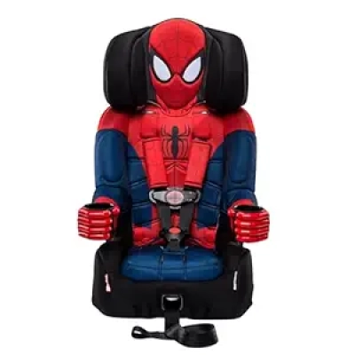 Marvel Spider-Man 2-in-1 Car Seat | 5-Point Harness & Booster | LATCH Safe
