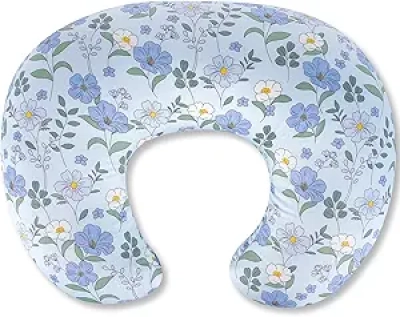 Nursing Pillow with Removable Cotton Cover | Breastfeeding & Bottle Feeding Support