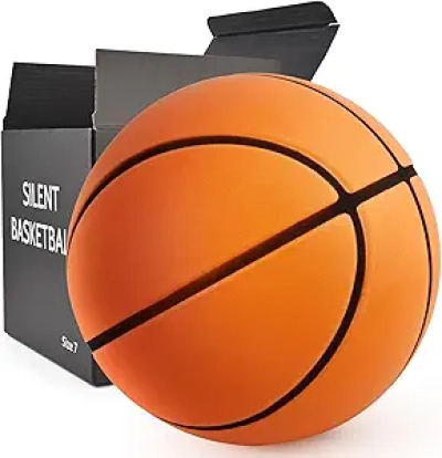 Silent Basketball Size 7 - Quiet Indoor Dribbling Ball for Apartment Practice