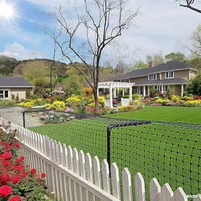 50FT Cat-Proof Fence Topper System - Anti-Climb Conversion Kit for Any Fence