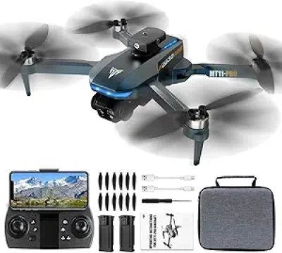 4K FPV Brushless Drone with 40min Flight Time & Obstacle Avoidance